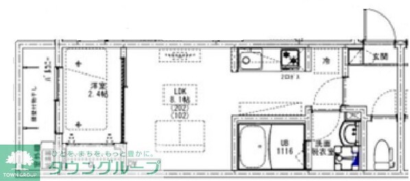 KEIAI RESIDENCE 新柏の物件間取画像